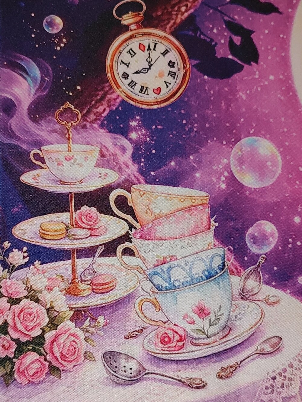 New! Alice In Wonderland Computer Desk Mat. 12"X24x - Picture 6 of 7
